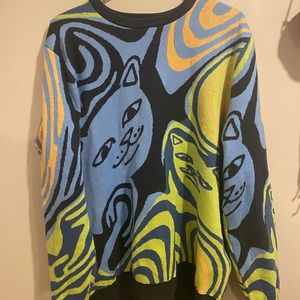 Rip n dip knit sweater